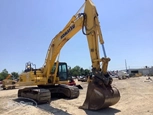 Used Excavator in yard for Sale,Back of used Komatsu,Front of used Komatsu Excavator for Sale